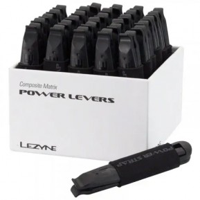 Бортувальні лопатки Lezyne Matrix Lever Box, Black, Y13, 30 шт (4712805 977765) Фото №1